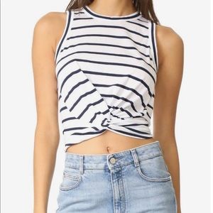 Club Monaco twist crop tank